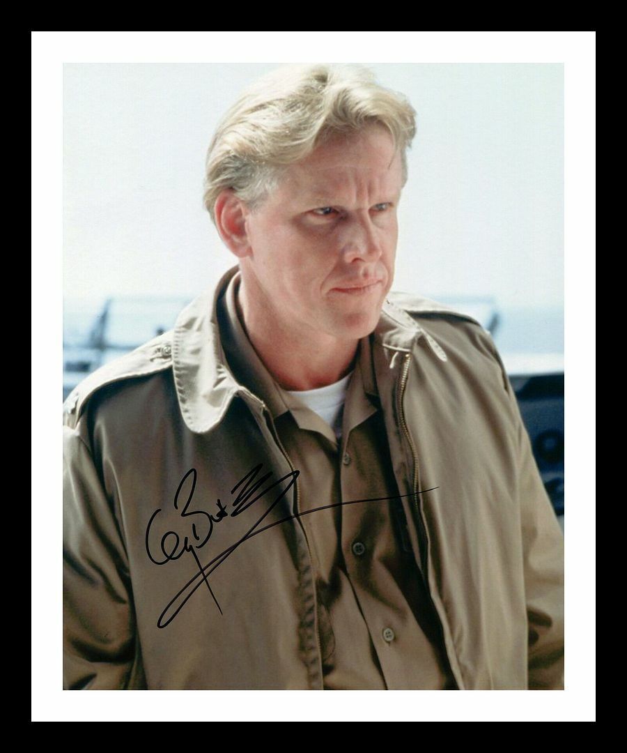 Gary Busey - Lethal Weapon Autographed Signed & Framed Photo Poster painting