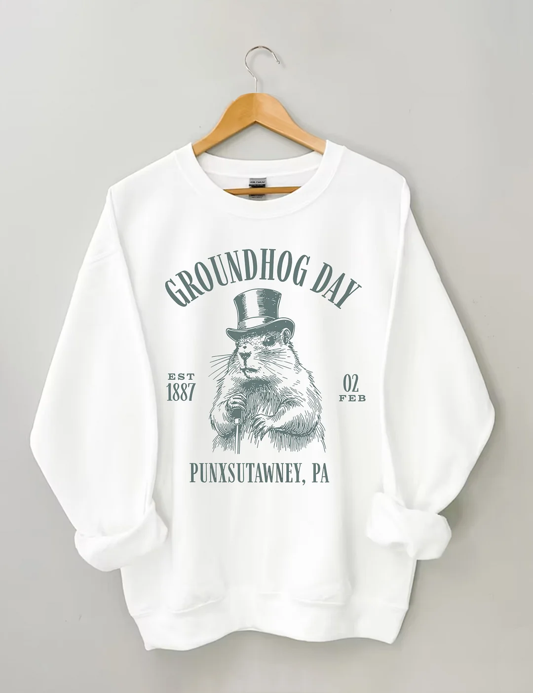 Happy Groundhog Day Sweatshirt