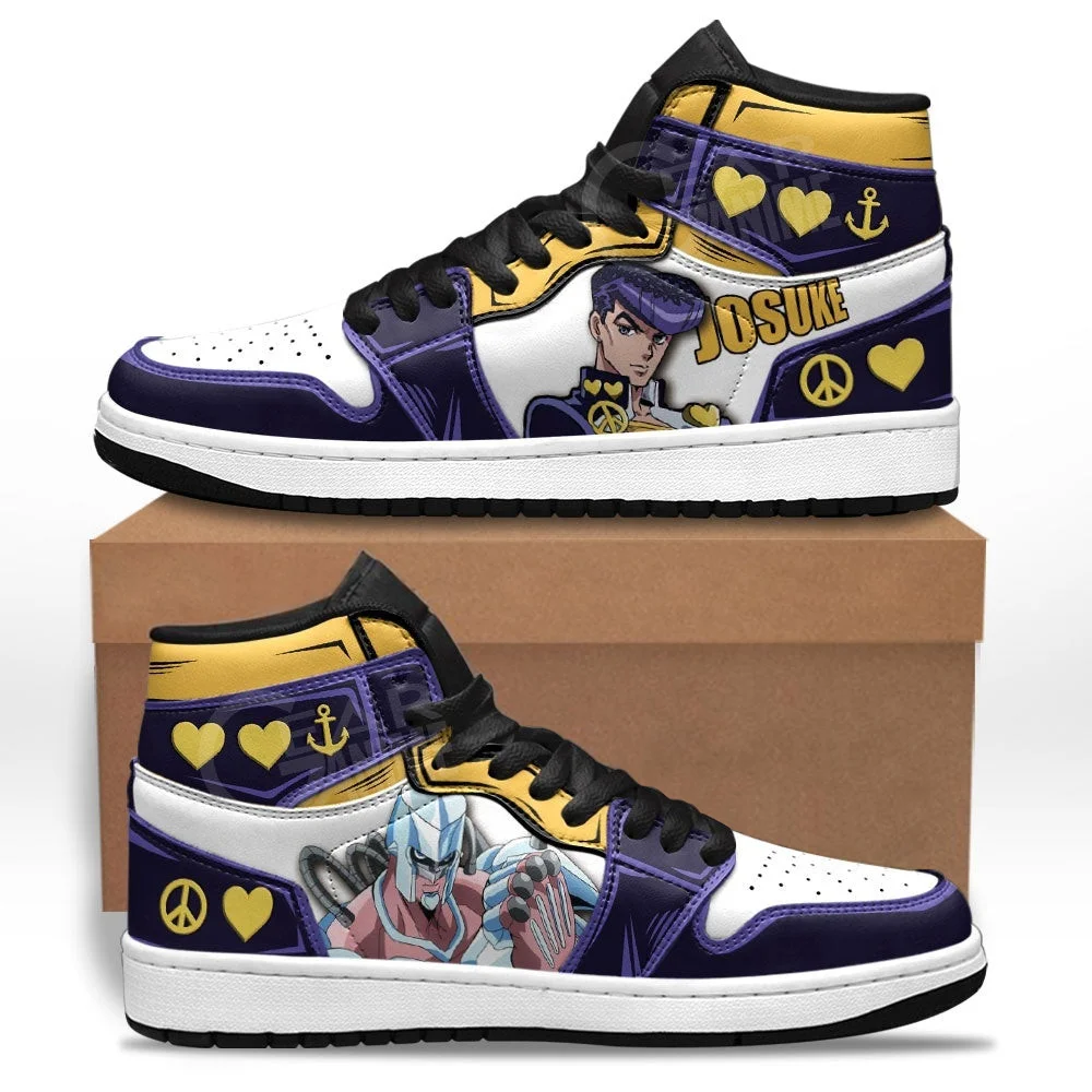 Kingofallstore - JoJo's Bizarre Adventure Josuke Higashikata Sneakers Custom Anime Shoes