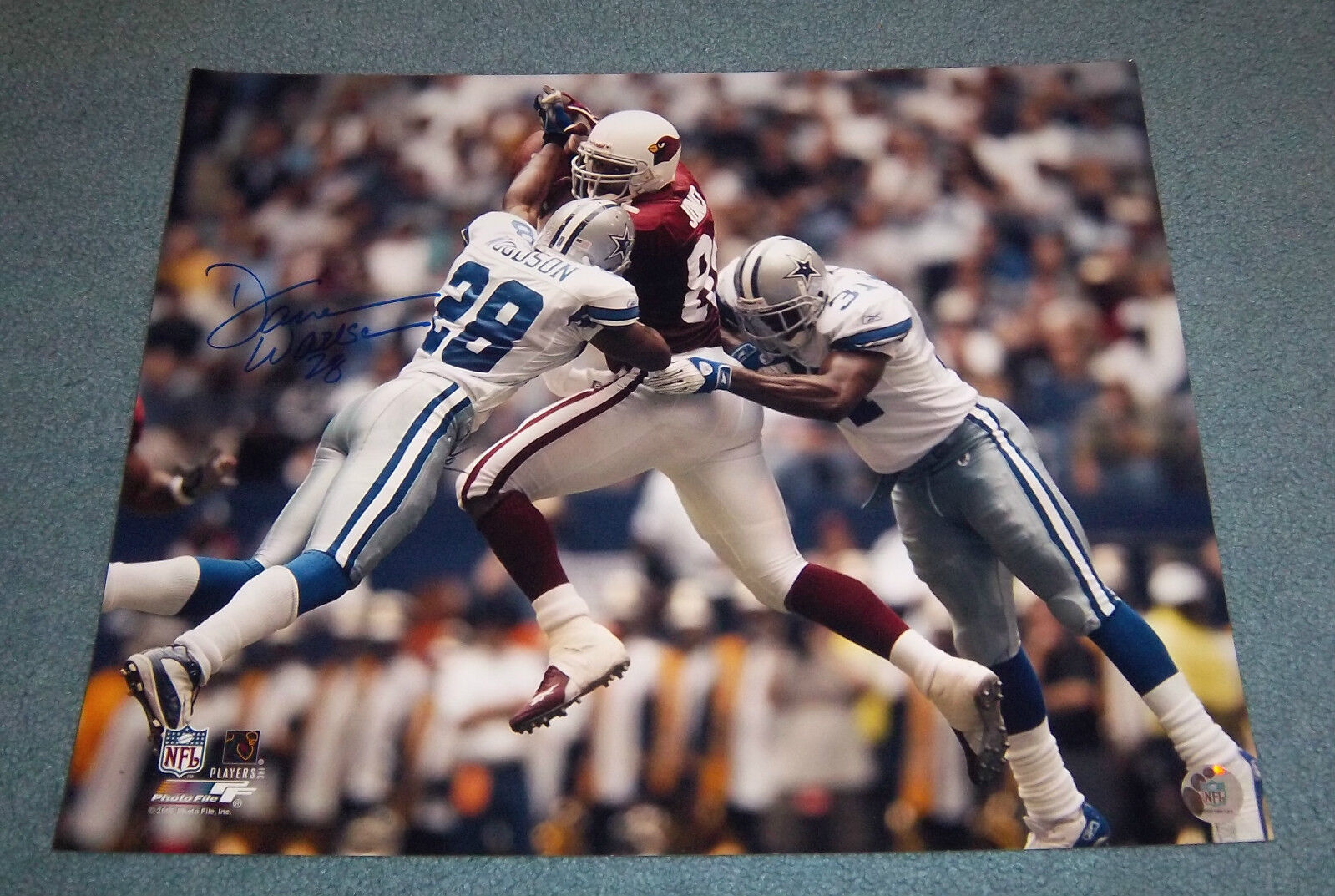 Dallas Cowboys Darren Woodson Signed Autographed 16x20 Photo Poster painting A