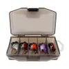 5Pcs Fishing Lures Bionic Bat Baits Artificial Bait Swimbait Hard Baits for Bass