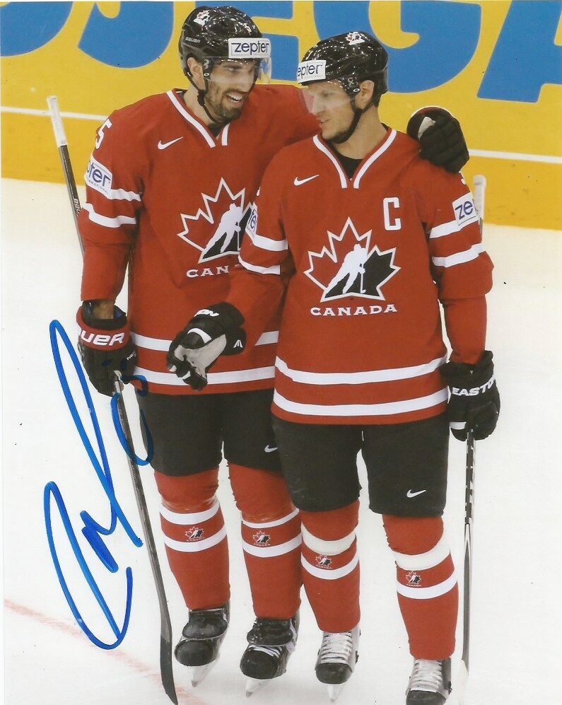 Team Canada Jason Garrison Signed Autographed 8x10 Photo Poster painting COA