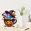 Acrylic Special Shaped Halloween Table Top Diamond Painting Ornament Kit