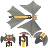 10Pcs Hand Transformation Butterfly Flying Bat Wind up Bat Flutter Card Flying Paper Bat Funny bat Tricky Prop Toys Fake bat Prop 