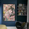 Sakura Hanfu Girl-11CT Stamped Cross Stitch 50*70cm (Big Size)