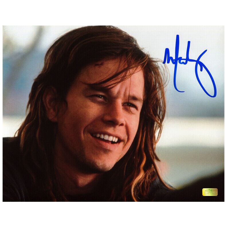 Mark Wahlberg Autographed Rock Star Izzy 8x10 Photo Poster painting