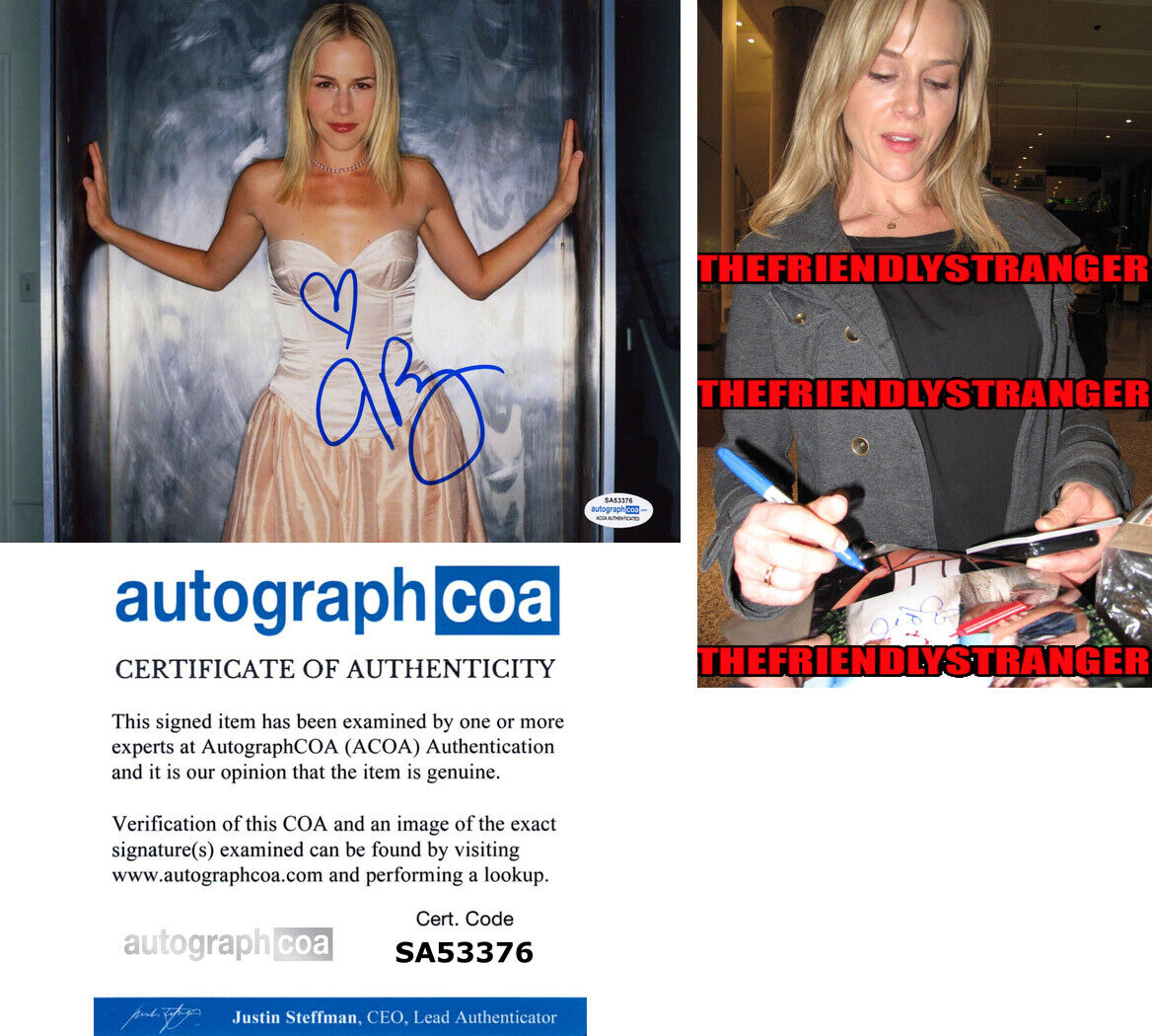 JULIE BENZ signed Autographed 8X10 Photo Poster painting m PROOF - Hot SEXY Dexter ACOA COA