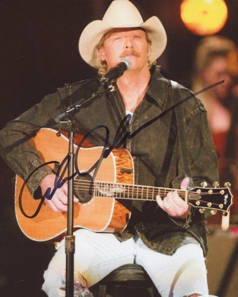 REPRINT - ALAN JACKSON Country Autographed Signed 8 x 10 Glossy Photo Poster painting Poster