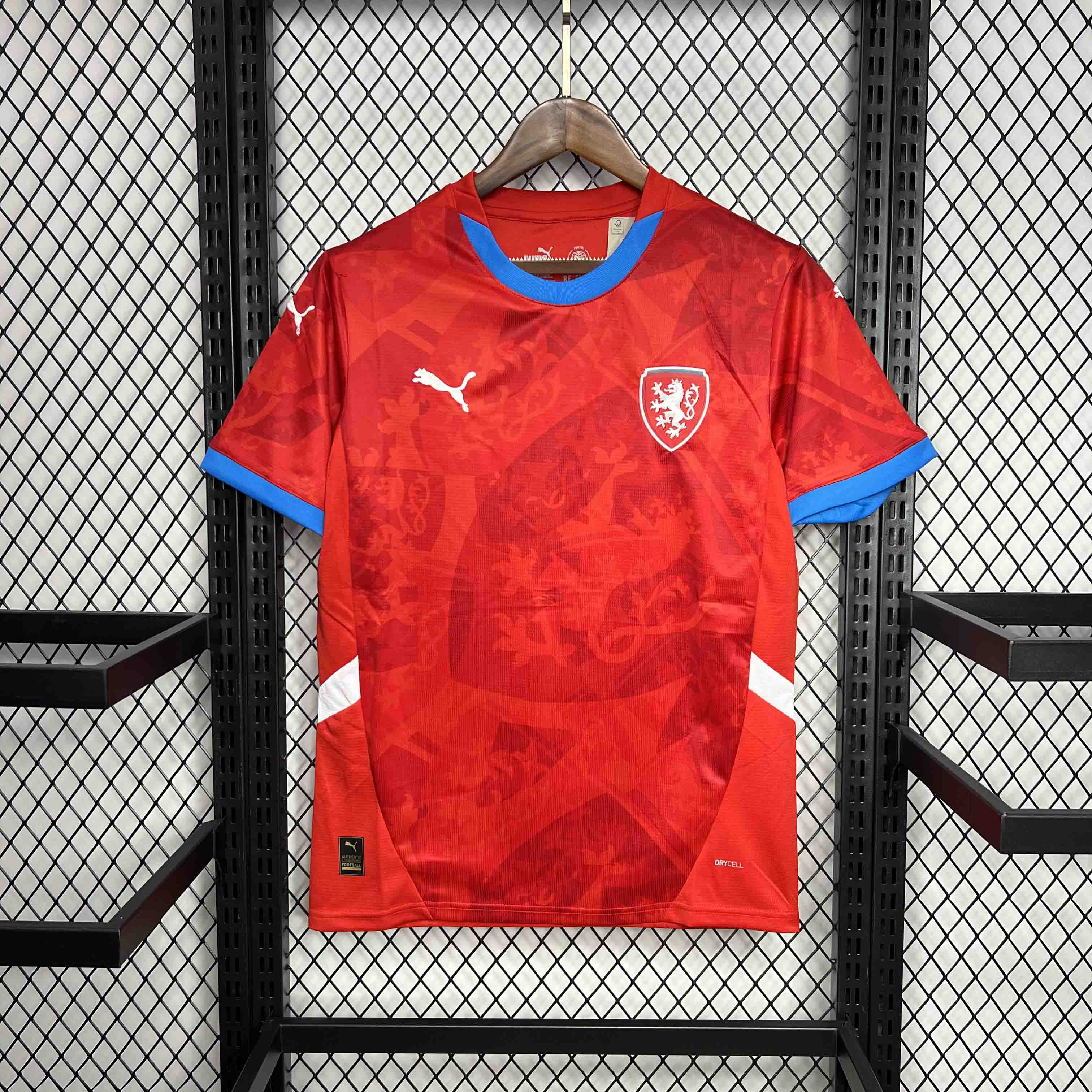 Czech Republic 2024 Home Stadium Jersey - Fans Version