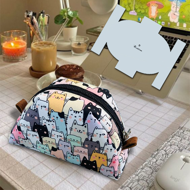 Quick and Easy Pouch TemplateTutorial Included