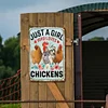 Just A Girl Who Loves Chickens - Metal Tin Signs(8*12Inch/12*16Inch) - Animal