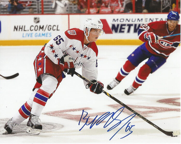 Washington Capitals Andre Burakovsky Signed Autographed 8x10 NHL Photo Poster painting COA AA