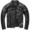 Men&rsquo;s Vintage Leather Motorcycle Jacket - RetroBiker Jacket with Zip Pockets by Inlyline