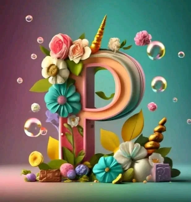 Diamond Painting - Full Round Drill - Unicorn Alphabet(Canvas|30*30cm)