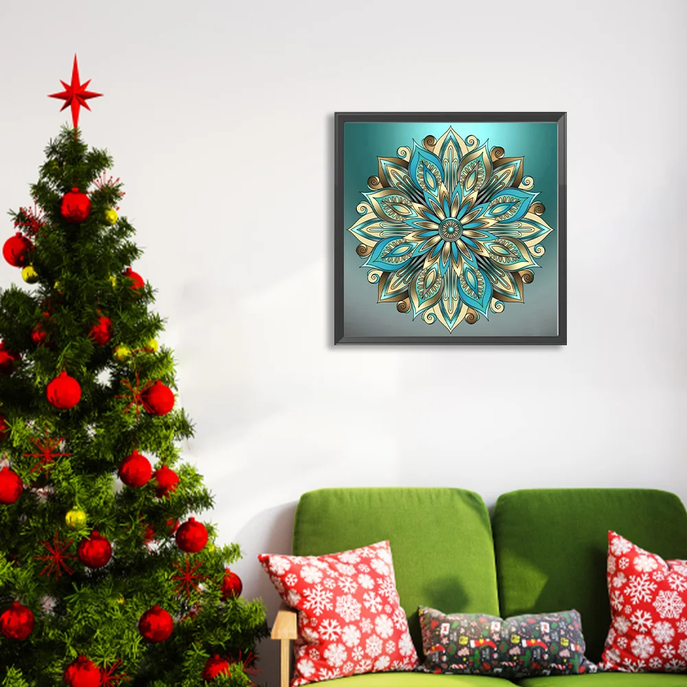 Full Round Diamond Painting 40*40cm - Mandala