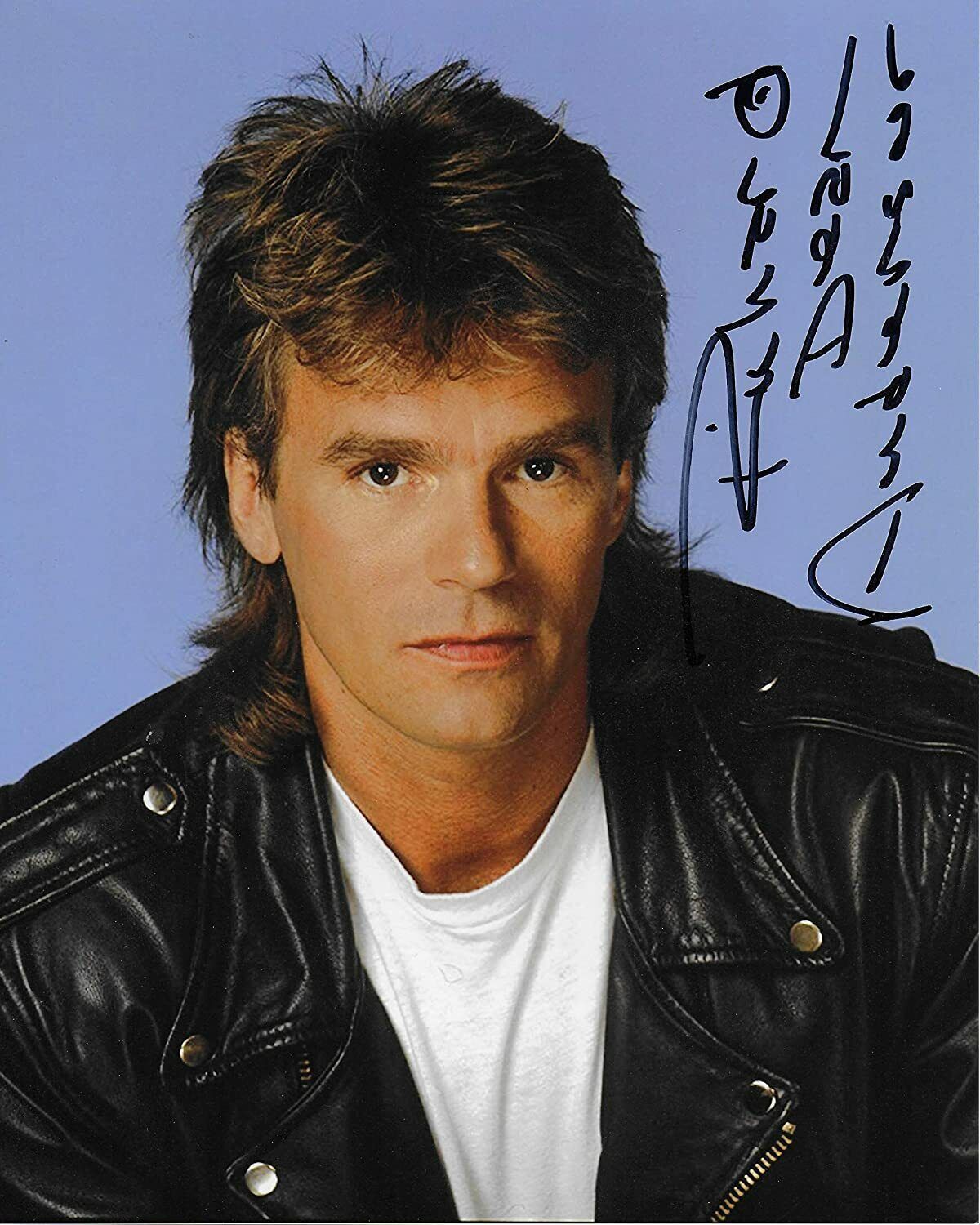 Richard Dean Anderson MacGyver Original 8X10 Autographed Photo Poster painting #8