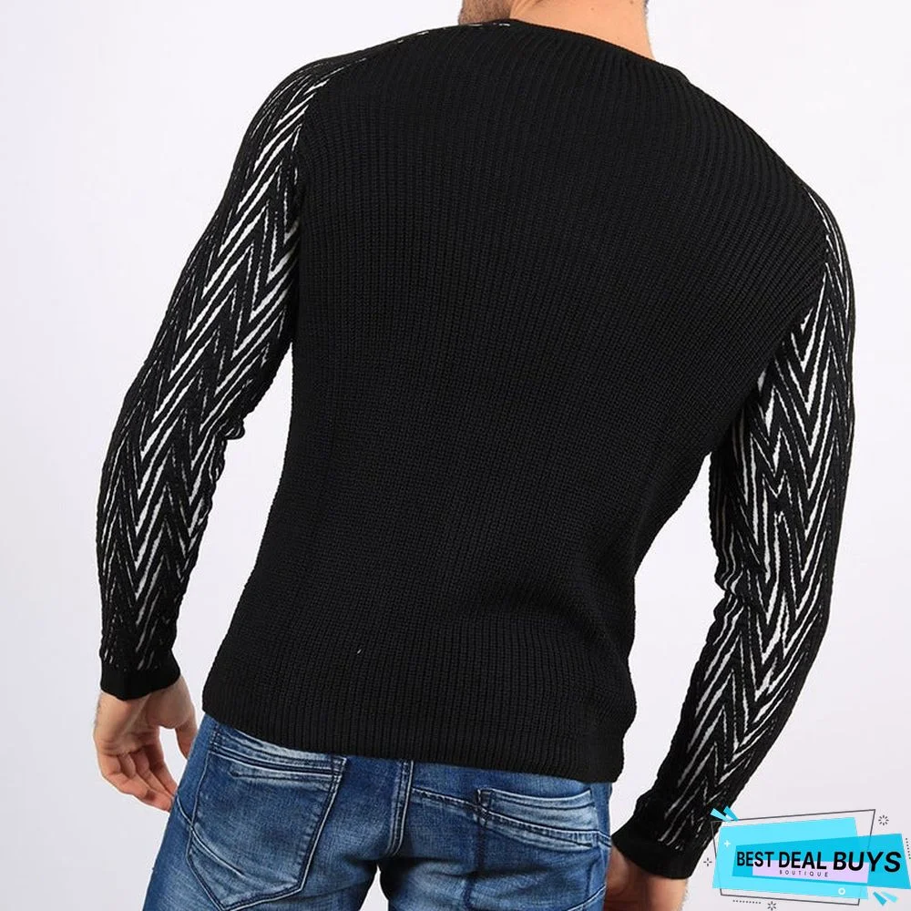 Men's Raglan Sleeve Sweater