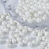 White Serie Ceramic Beads DIY Fashion Accessories