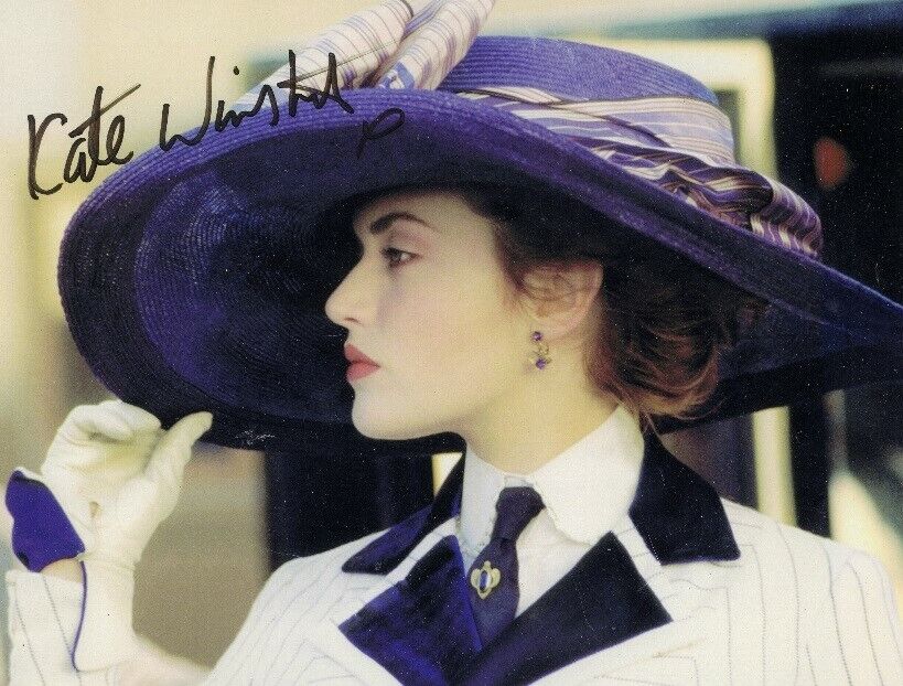 KATE WINSLET Signed Photo Poster paintinggraph - TV & Film Actress TITANIC - preprint