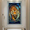 (40*70cm)Tiger - Full Round Drill Diamond Painting
