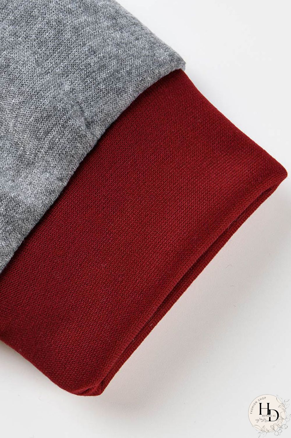 Red Casual Solid Split Joint Hooded Collar Long Sleeve Regular Sleeve Regular Two Pieces