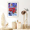 Diamond Painting-DIY Full Round Drill Santa Claus(50X35CM)