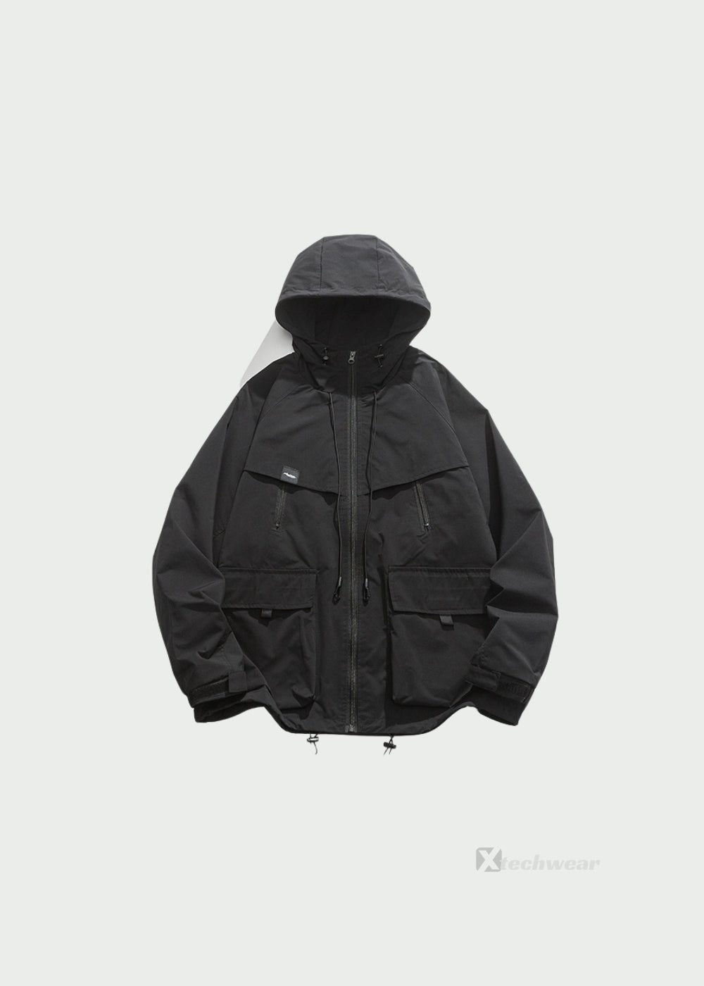 Wedge Hooded Windbreaker Techwear - X techwear-x