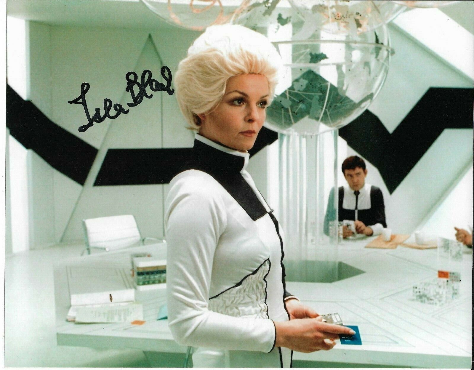 Isla Blair autographed 8x10 Photo Poster painting COA SPACE: 1999