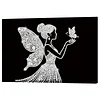 DIY Pearl Painting Butterfly Girl for Home Wall Decor with Frame(20x30cm)