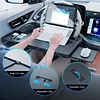 Car Steering Wheel Tray Car Desk for Eating Food Drink and Writing Laptop Work