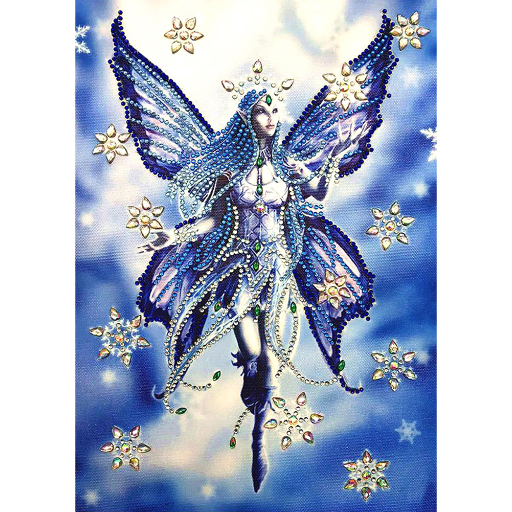 

Girl with Wings - Special Shaped Diamond Painting - 30*40CM, 501 Original