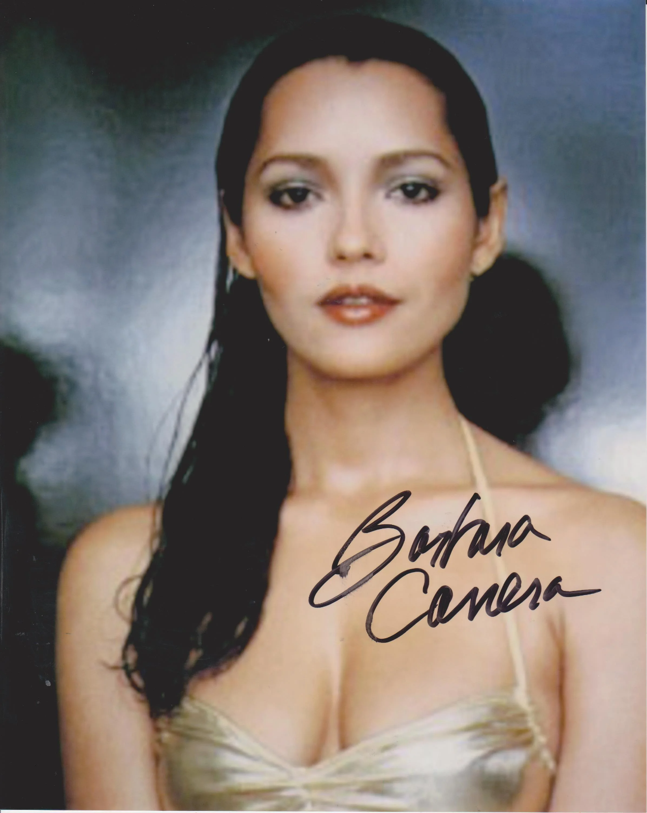 Barbara Carrera Original Autographed 8x10 Photo Poster painting #19 - NEVER SAY NEVER AGAIN