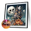 Diamond Painting - Partial Special Shaped Drill - Halloween Ghost(Canvas|30*30cm)
