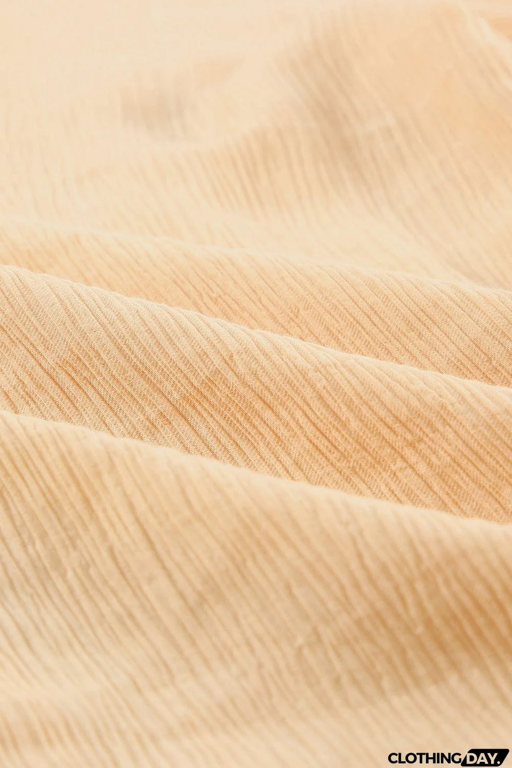 Ruffled Patchwork Bubble Sleeve Loose Shirt