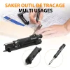 saker outil de tracage multi usages avec rallonge (upgrade)