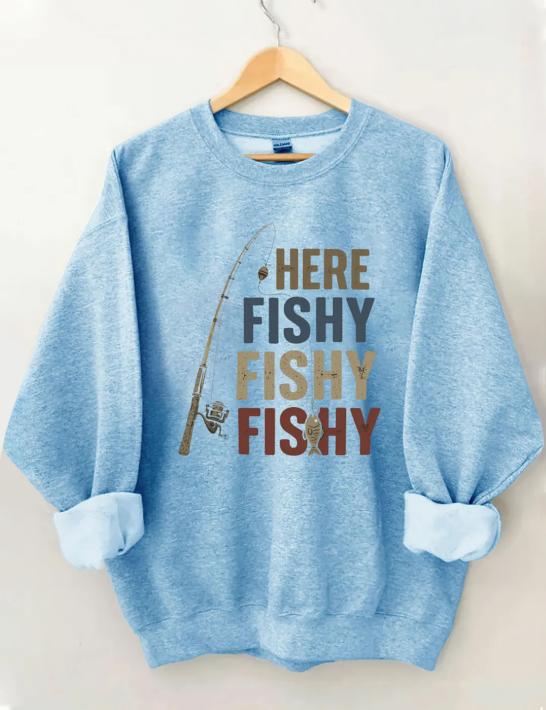 Here Fishy Sweatshirt