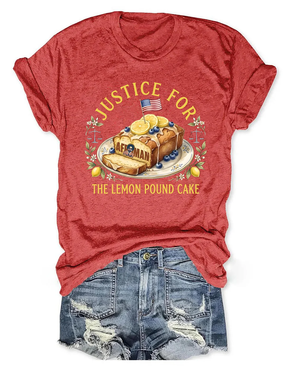Justice For The Lemon Pound Cake T-shirt