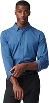 Rhone Men's Commuter Shirt, Performance Dress Shirts for Men, Machine Washable, Wrinkle Resistant, Slim Fit Button Down Shirt