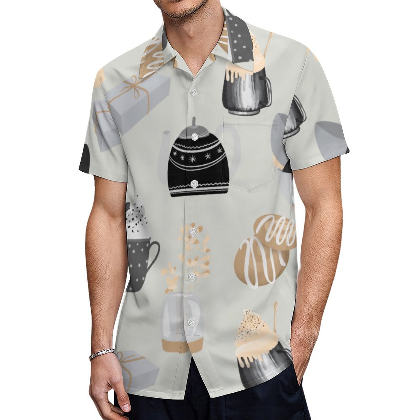 Cozy Winter Home Hot Chocolate Blue | Men's Hawaiian Vacation Aloha Button Down Shirt | Do Hawaiian Shirts Run Big | 28 Palms Hawaiian Shirts | San Diego Hawaiian Shirt | Vacation Resort Cocktail Shirt