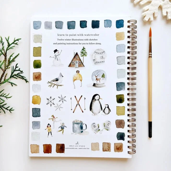 Emily Lex Watercolor Workbook
