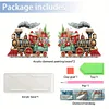 Acrylic Double Sided Christmas 5D DIY Diamond Art Paper Towel Storage Rack Napkin Holder Kit