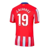 J.ALVAREZ #19 Atletico Madrid Home Authentic Soccer Jersey 2024/25