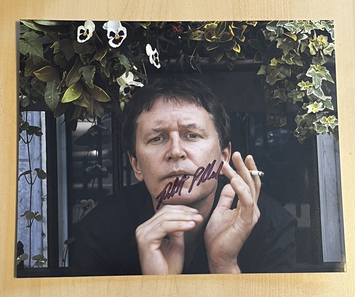 ROBERT POLLARD SIGNED 8x10 Photo Poster painting AUTOGRAPHED GUIDED BY VOICES LEAD SINGER COA