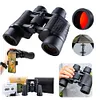 80x80 Outdoor Binoculars HD Night Vision Telescope Compact Red Film Binoculars