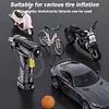 120W Tire Inflator Car Air Pump with LED Light & Digital Pressure Gauge for Car