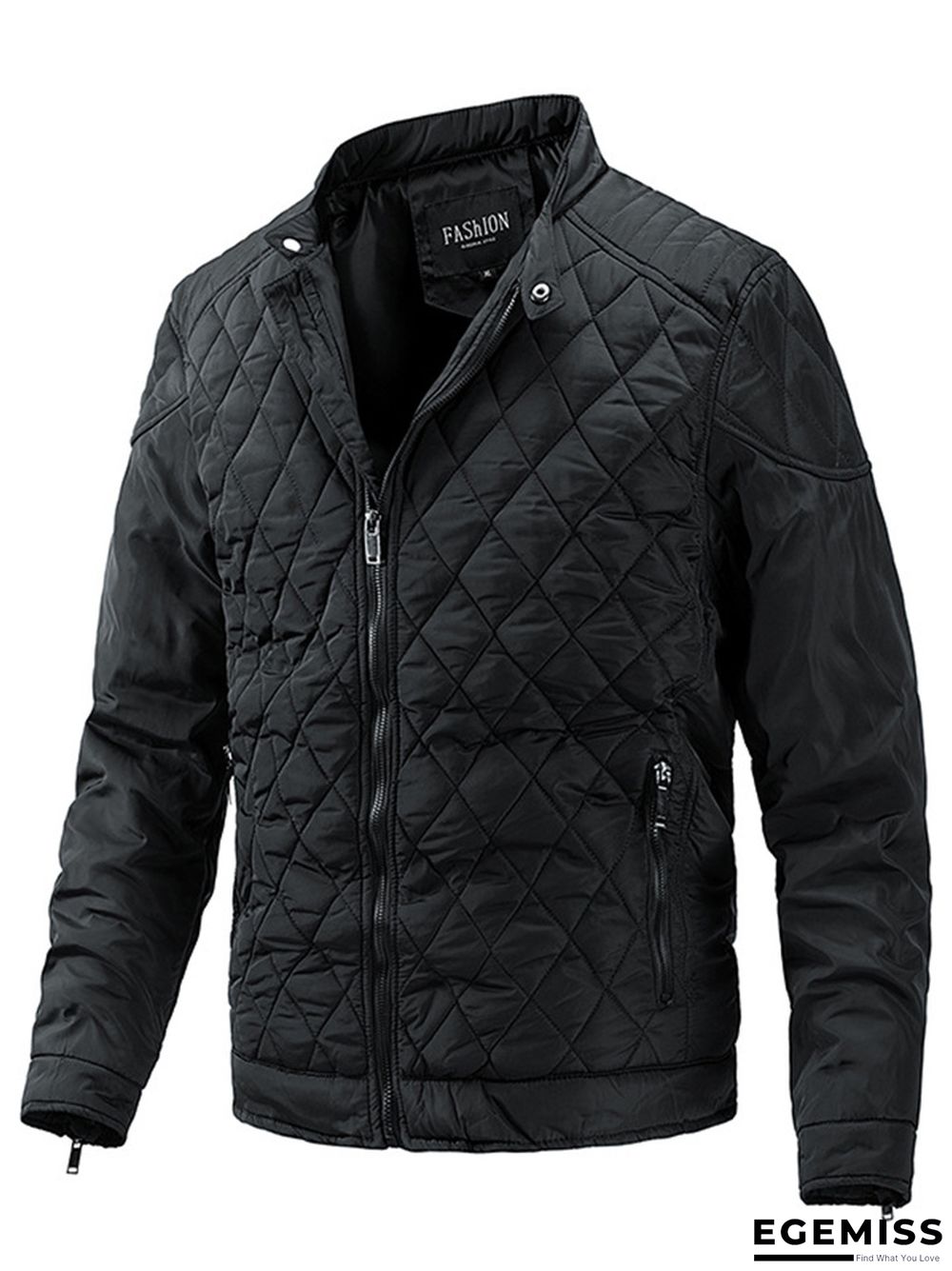 Men's Casual Thin Cotton Solid Color Jacket | EGEMISS