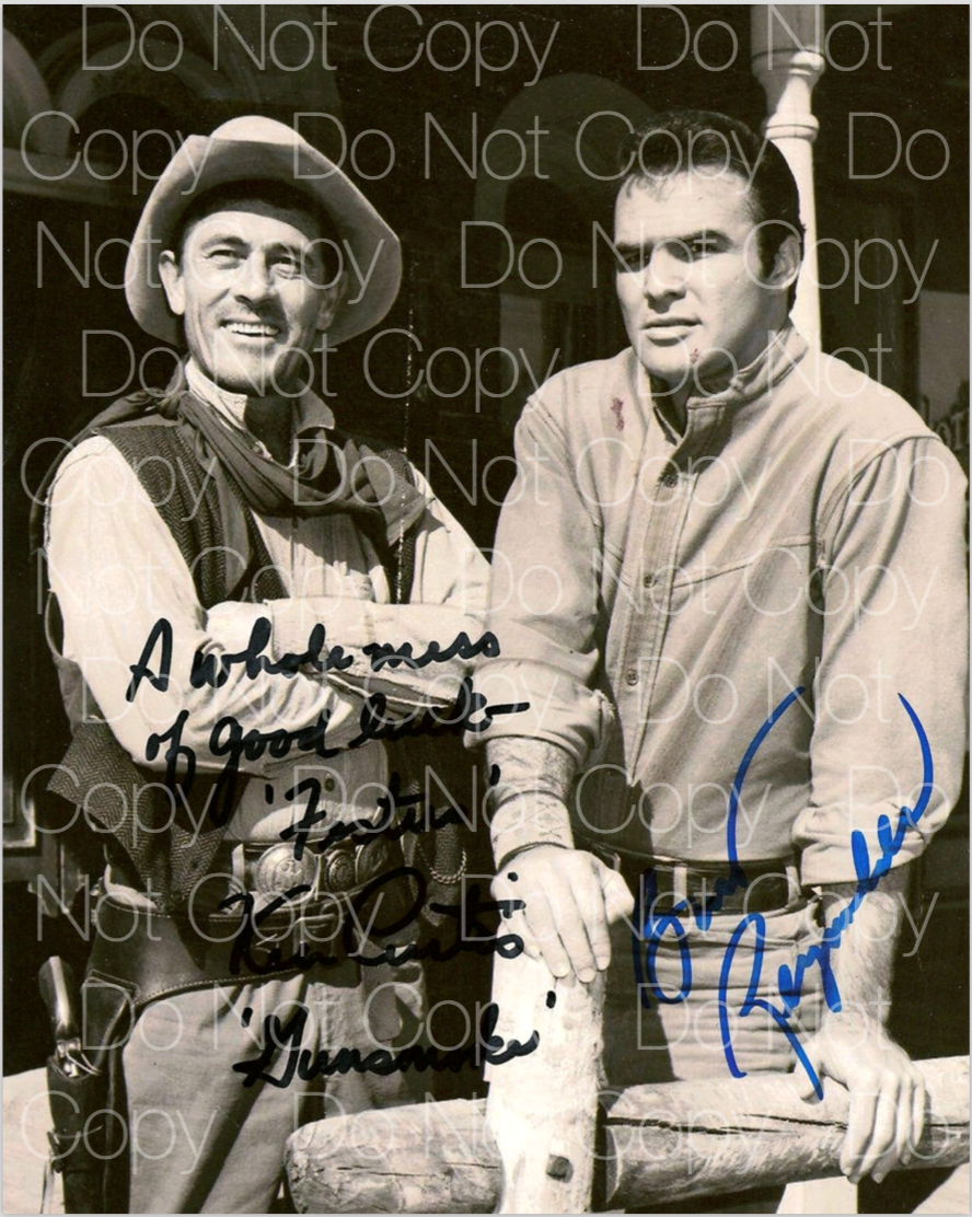 Gunsmoke signed 8X10 Photo Poster painting picture poster wall art autograph RP