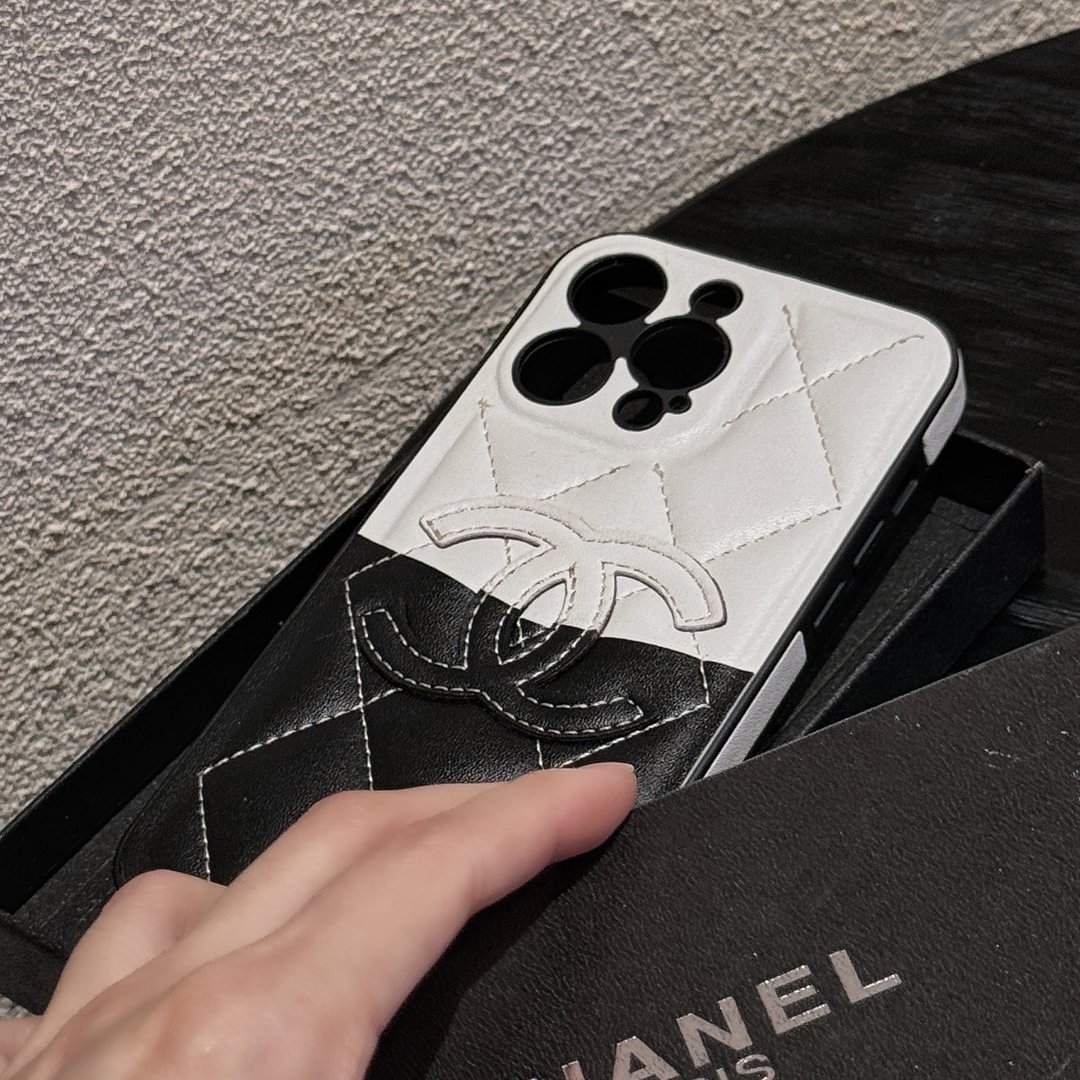 CHANEL Premium Chanel Leather Apple iPhone Fashion Case ProCaseMall