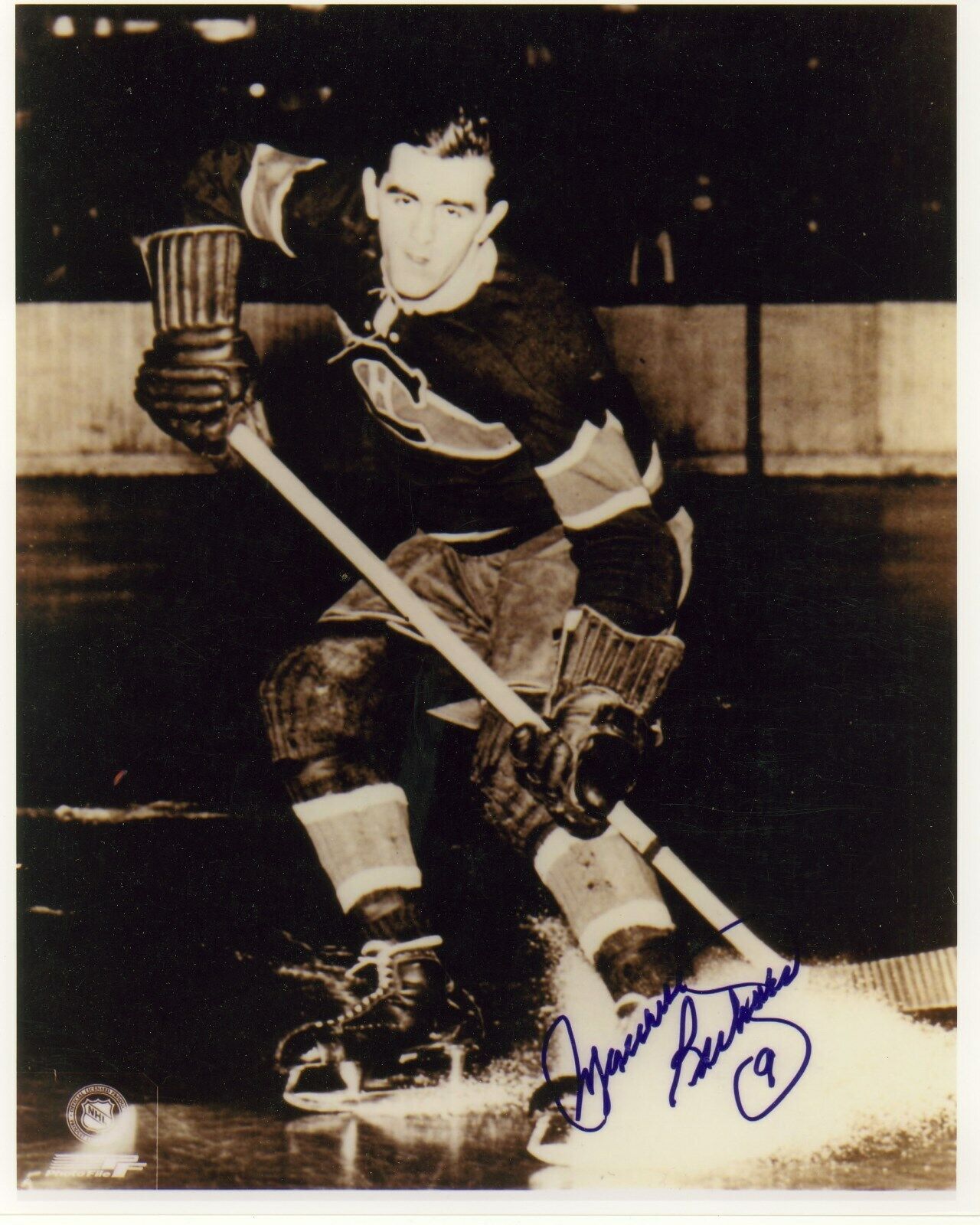 MAURICE RICHARD - Autographed Signed 8x10 Reprint Photo Poster painting!