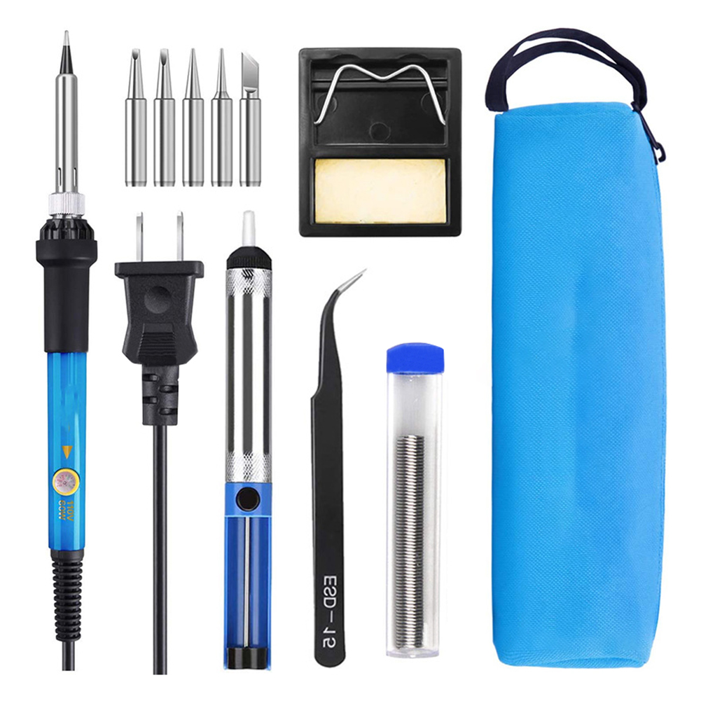 

Electric Solder Iron Adjustable Temperature Rework Station Heat Pencil Kit, 501 Original
